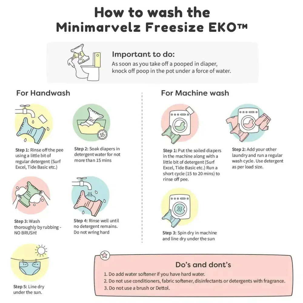 Freesize EKO™ Cloth Diaper