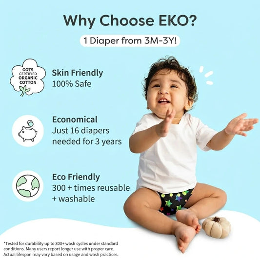 Freesize EKO™ Cloth Diaper
