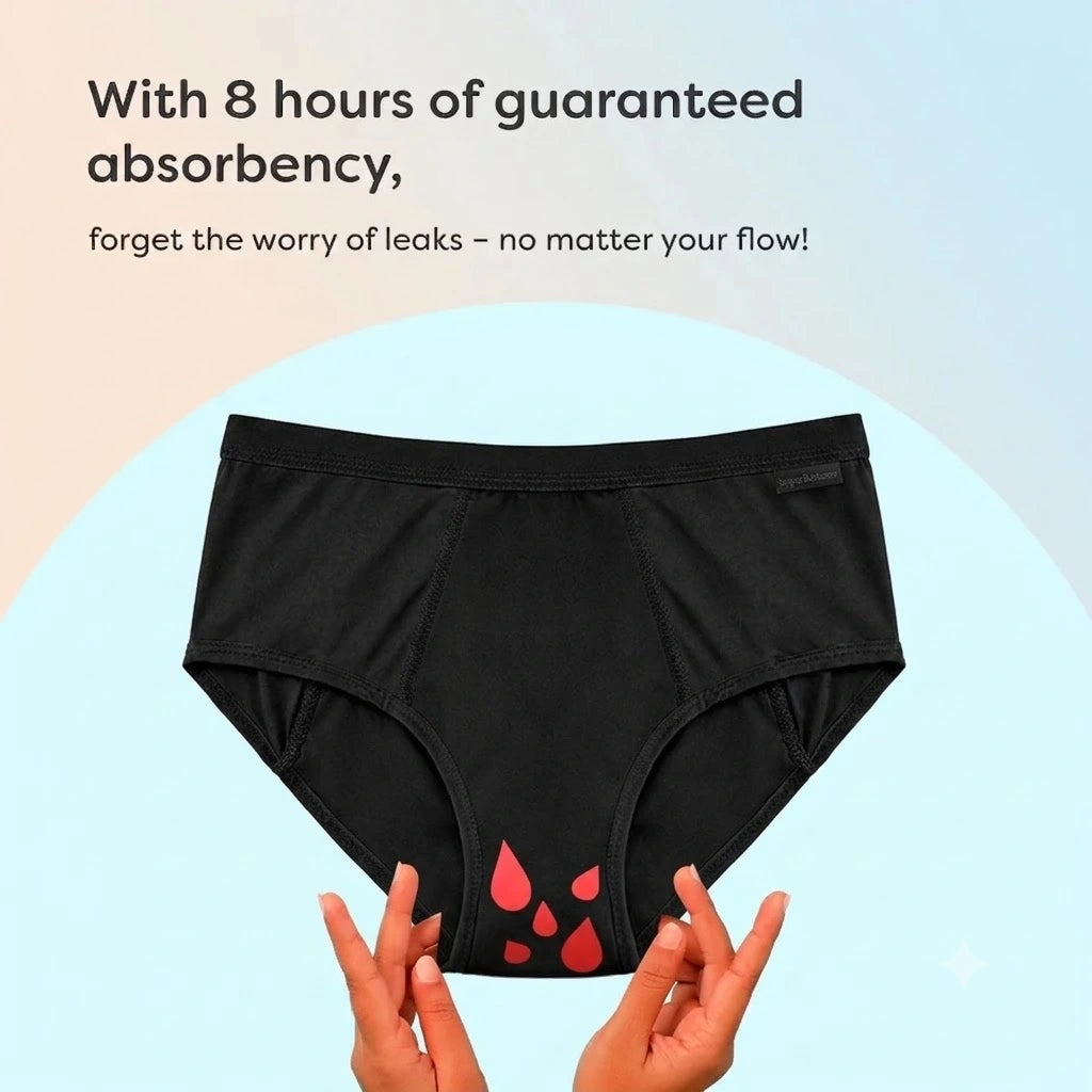 8H Absorbency Guaranteed