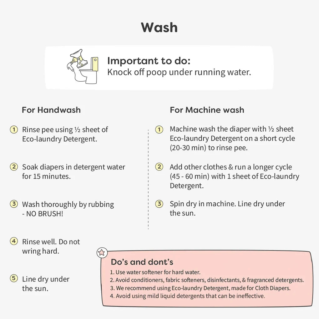 How to wash